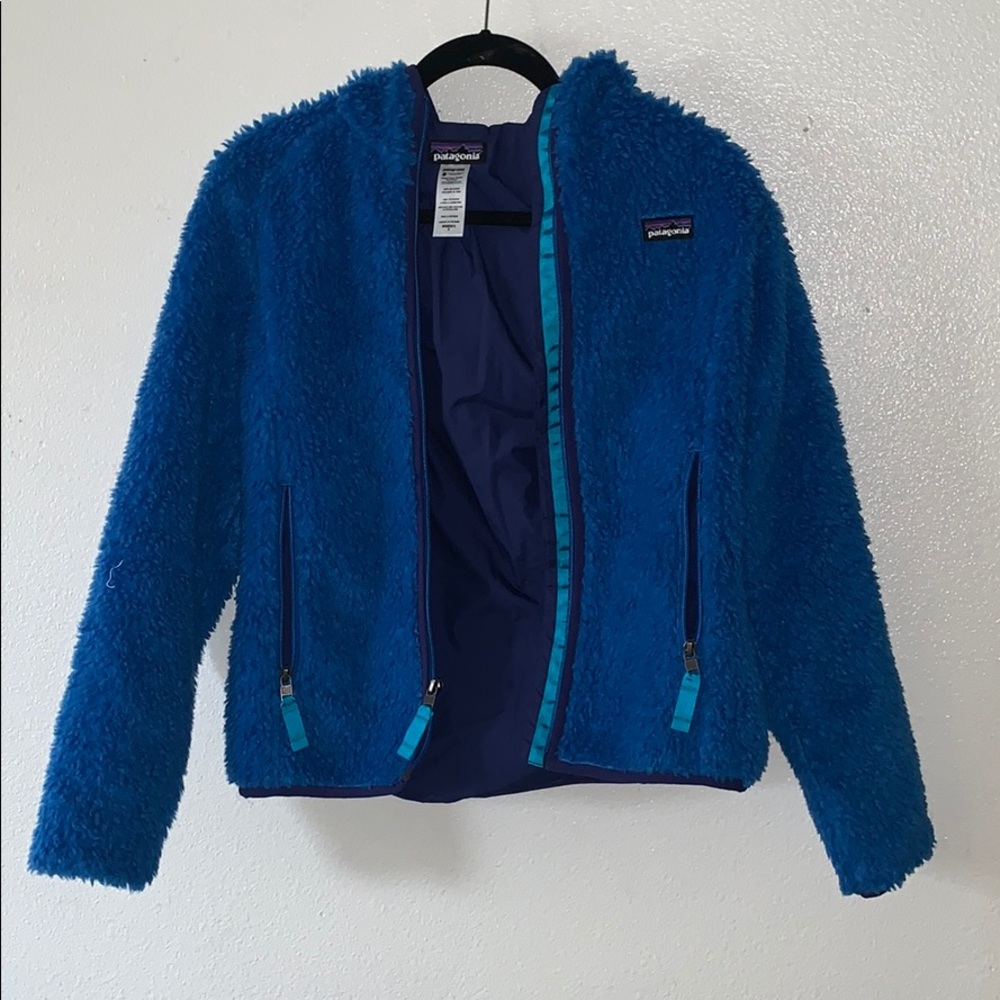 Patagonia Fuzzy Zip Up Jacket